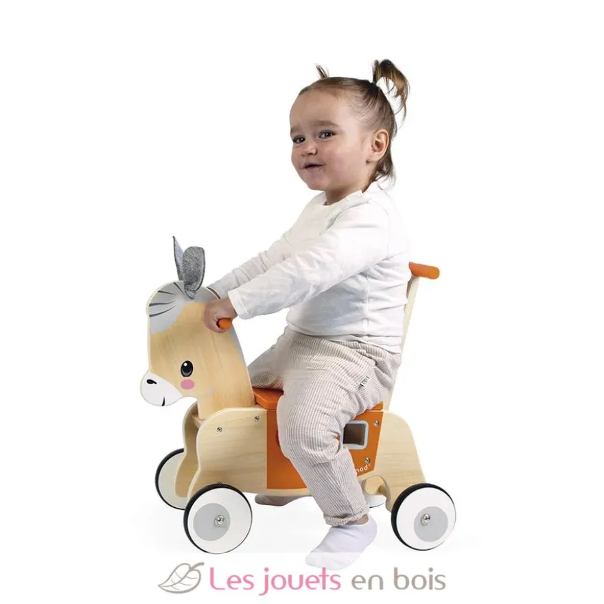 Porteur Âne en bois - Janod