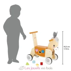 Porteur Âne en bois - Janod