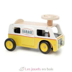 Porteur Van garage en bois - Dès 18 mois - Vilac
