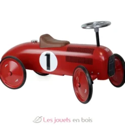 Porteur voiture métal Rouge - Vilac