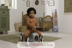 Porteur voiture rétro Olive - Little Dutch