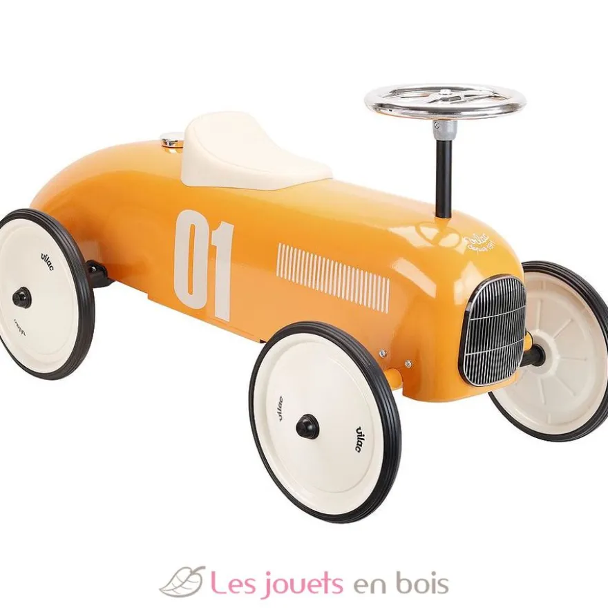 Porteur voiture vintage orange - Vilac