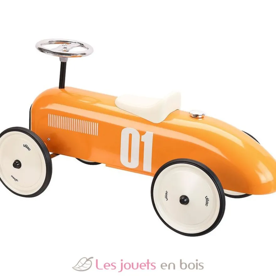 Porteur voiture vintage orange - Vilac