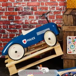 Porteur voiture vintage Police - Vilac