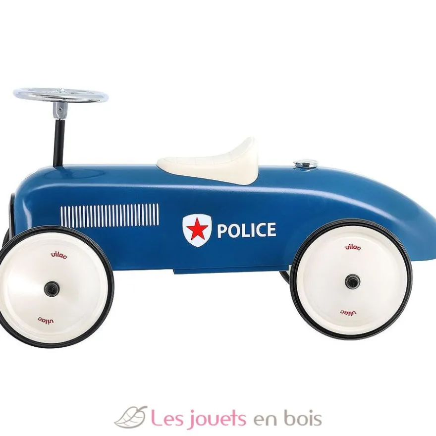 Porteur voiture vintage Police - Vilac