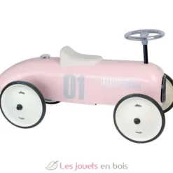 Porteur voiture vintage rose tendre - Vilac