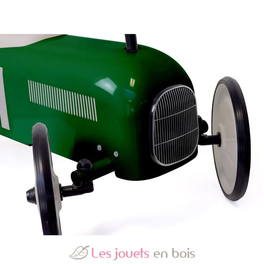 Porteur voiture vintage vert British - Vilac