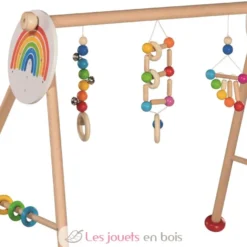 Portique d'activités arc-en-ciel - Goki