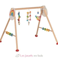 Portique d'activités arc-en-ciel - Goki