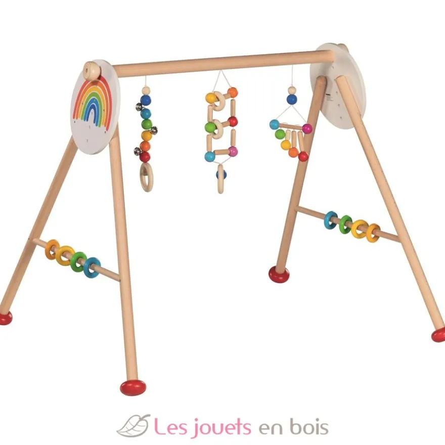 Portique d'activités arc-en-ciel - Goki
