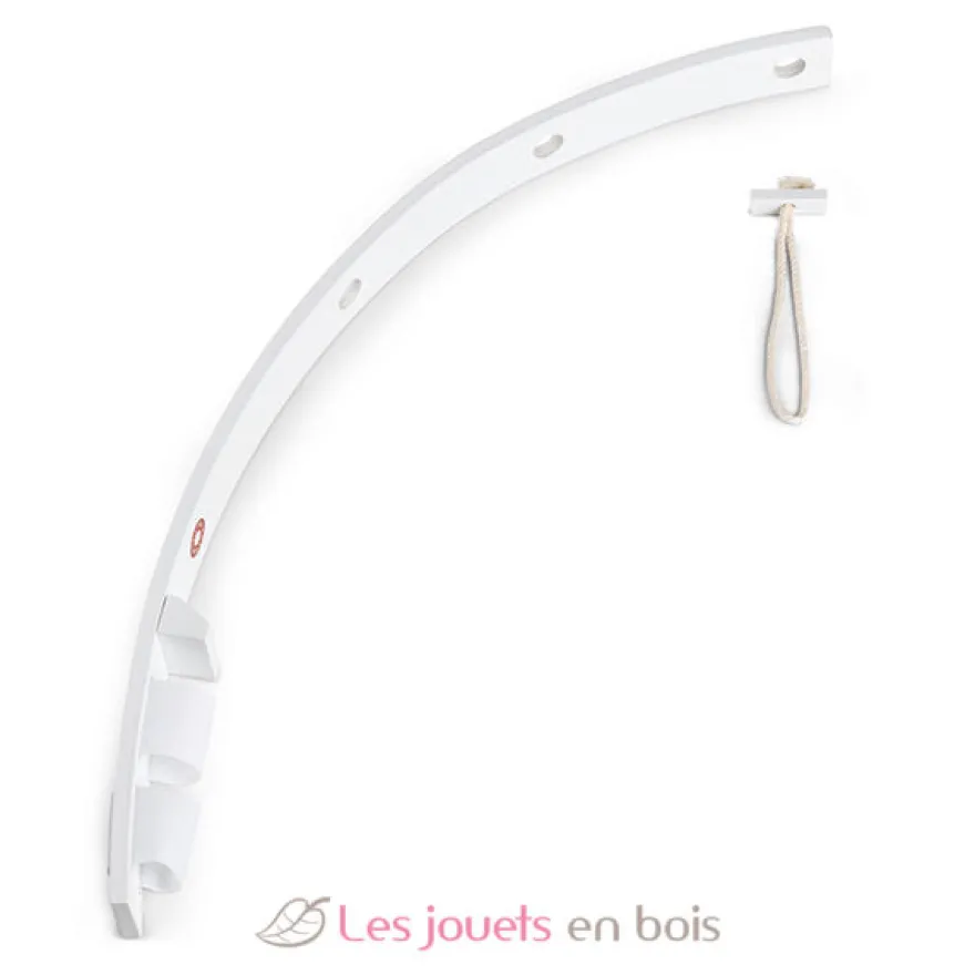 Potence en bois pour mobile - Blanche - Franck & Fischer