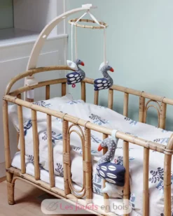 Potence en bois pour mobile - Blanche - Franck & Fischer