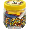 Pot 4000 perles plastique Midi jaune - Hama
