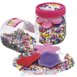 Pot 4000 perles plastique Midi rose - Hama