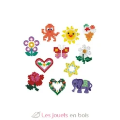 Pot 4000 perles plastique Midi rose - Hama