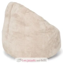 Pouf bouclette beige - Little Dutch