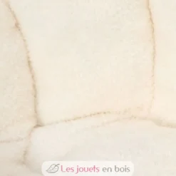 Pouf bouclette blanc - Little Dutch