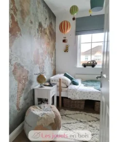 Pouf globe terrestre - Lorena Canals