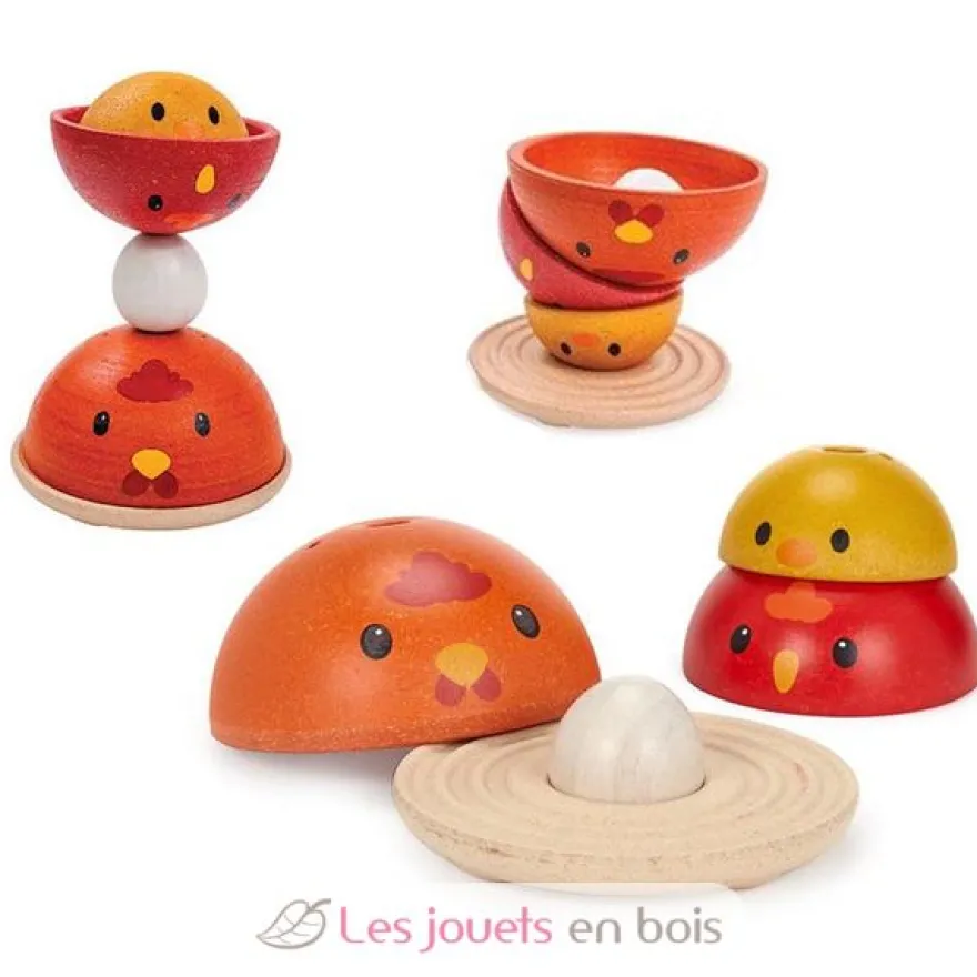 Poule à empiler - Plan Toys