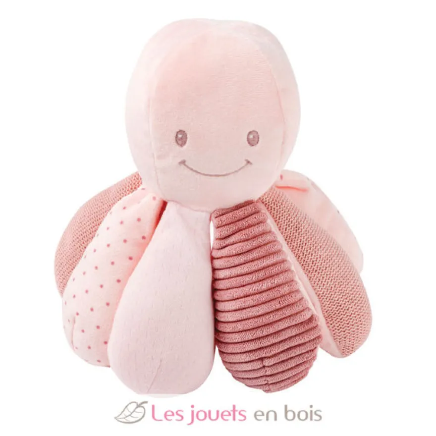 Poulpe d'activités rose - Nattou