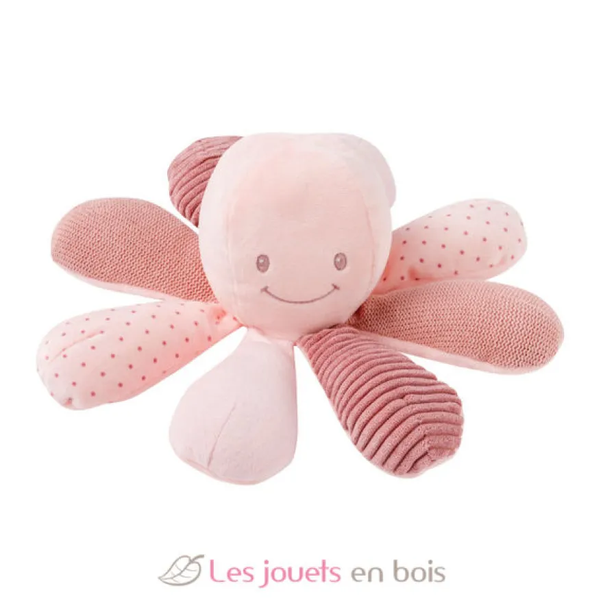 Poulpe d'activités rose - Nattou
