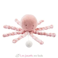 Poulpe Musical rose clair - Nattou