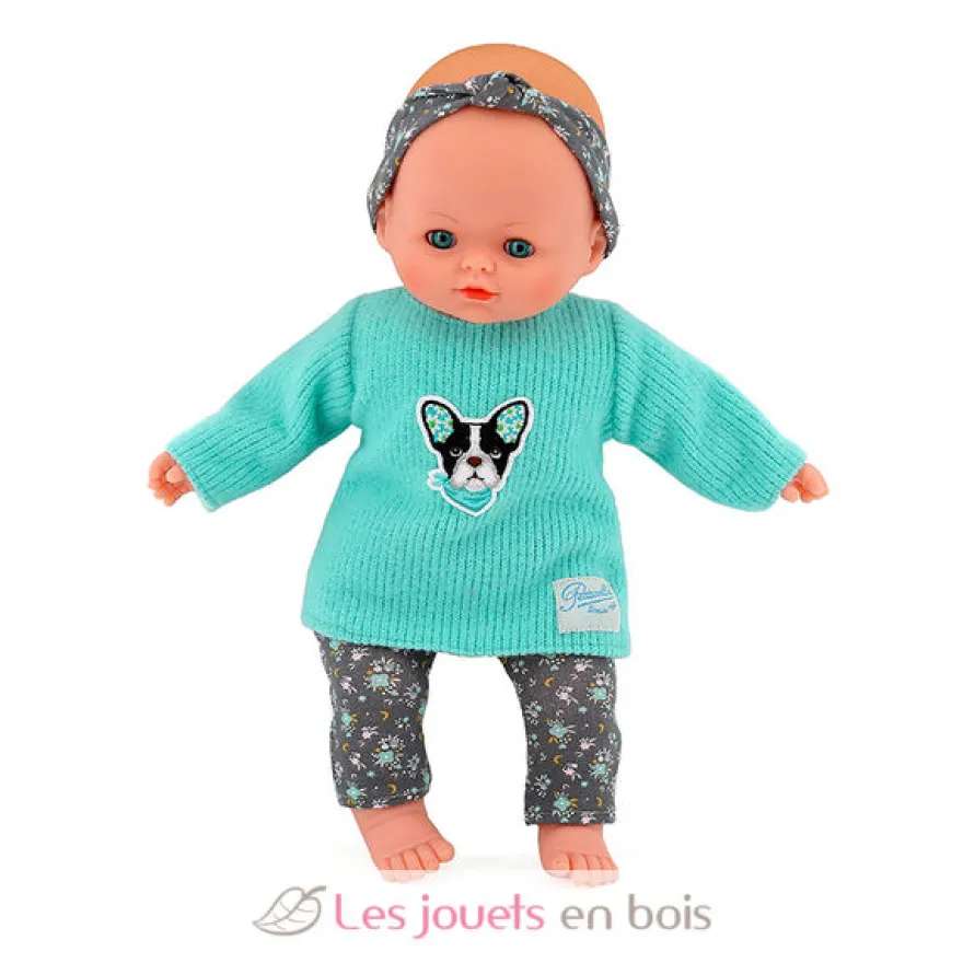 Poupée Petit Câlin souple 36 cm Gipsy - Petitcollin