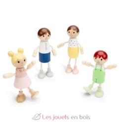 Poupées miniatures en bois - New Classic Toys