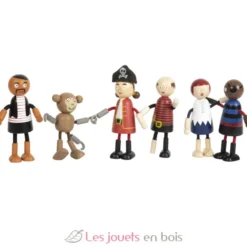 Poupées souples Pirates - Small foot