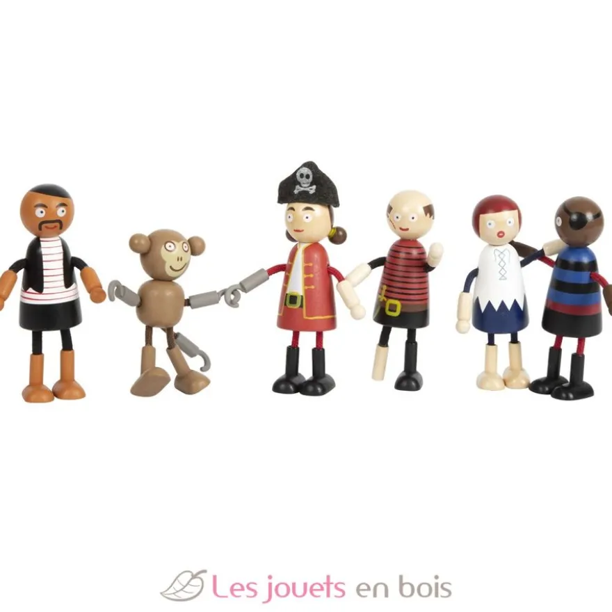 Poupées souples Pirates - Small foot