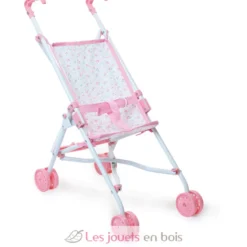 Poussette pour poupée Petites Fleurs - Petitcollin