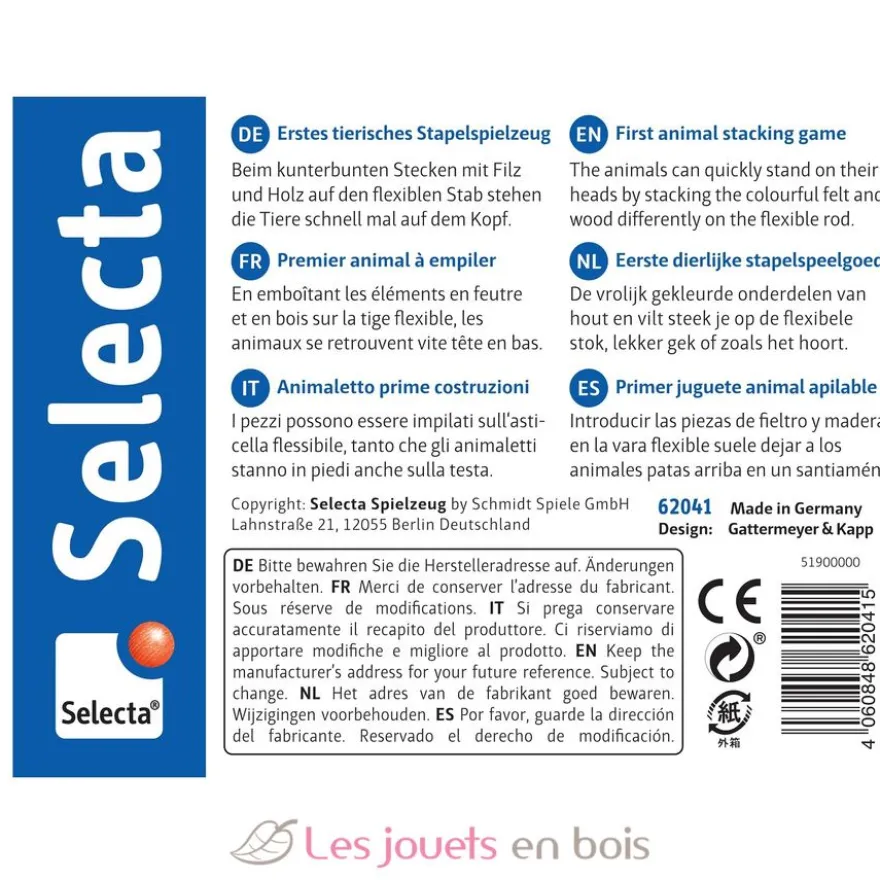 Pépito, la grenouille à empiler - Selecta