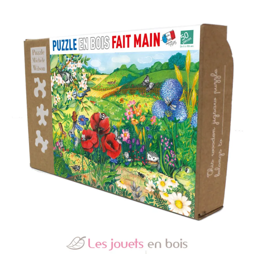 Prairie en fleurs - Puzzle Michèle Wilson