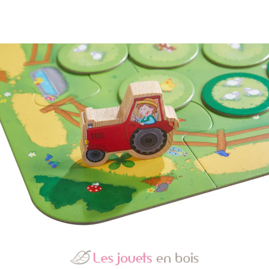 Premiers chiffres à la ferme - Haba