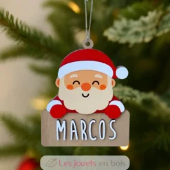 Père Noël personnalisable en bois - Vintiun