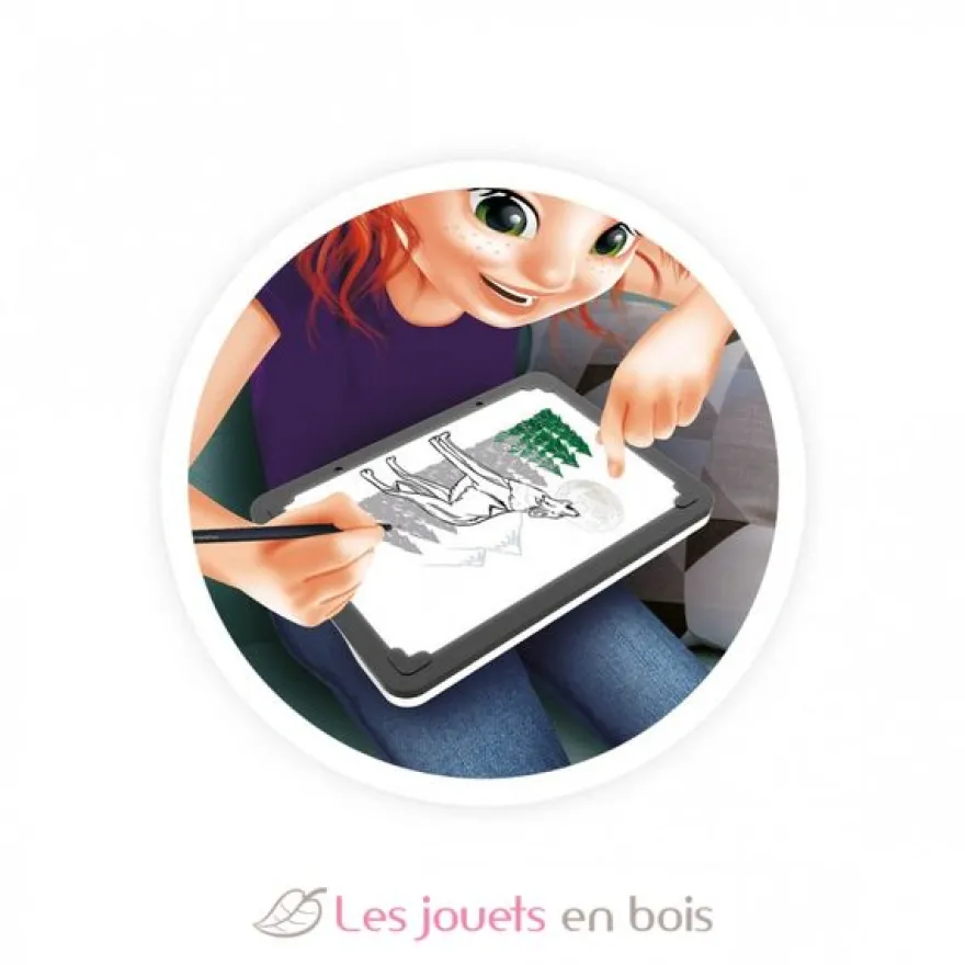 Professional Studio Tablette à dessin lumineuse 3 en 1 - Buki