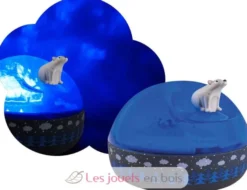 Projecteur musical d'aurores boréales Ours - Trousselier