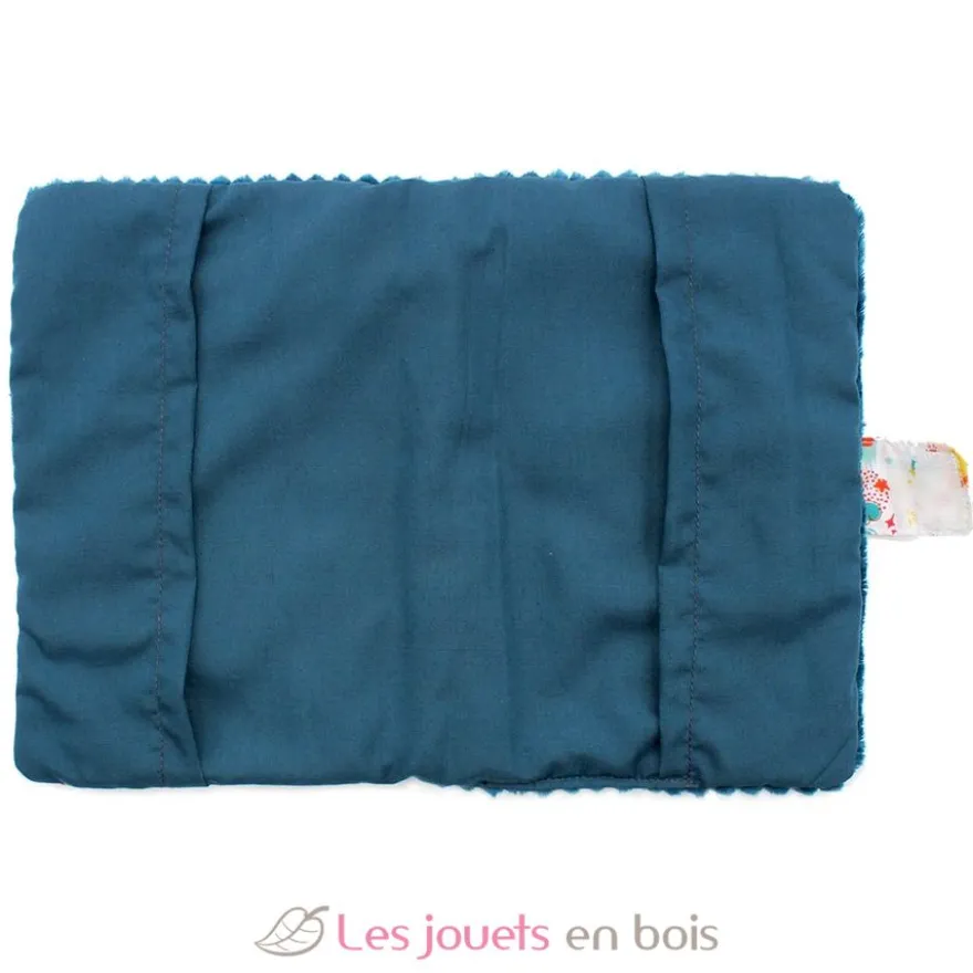 Protège carnet de santé Astros le hibou bleu - Les Déglingos