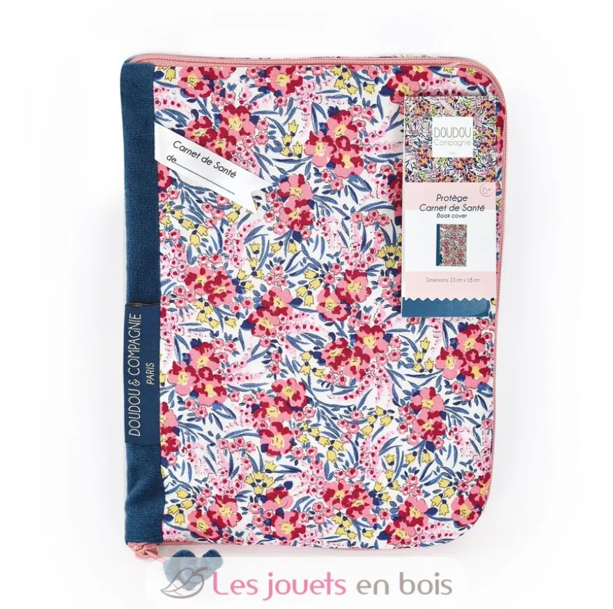 Protège carnet de santé Boh'aime - Doudou et Compagnie