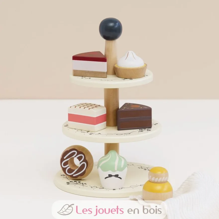 Présentoir à gâteaux en bois - Le Toy Van