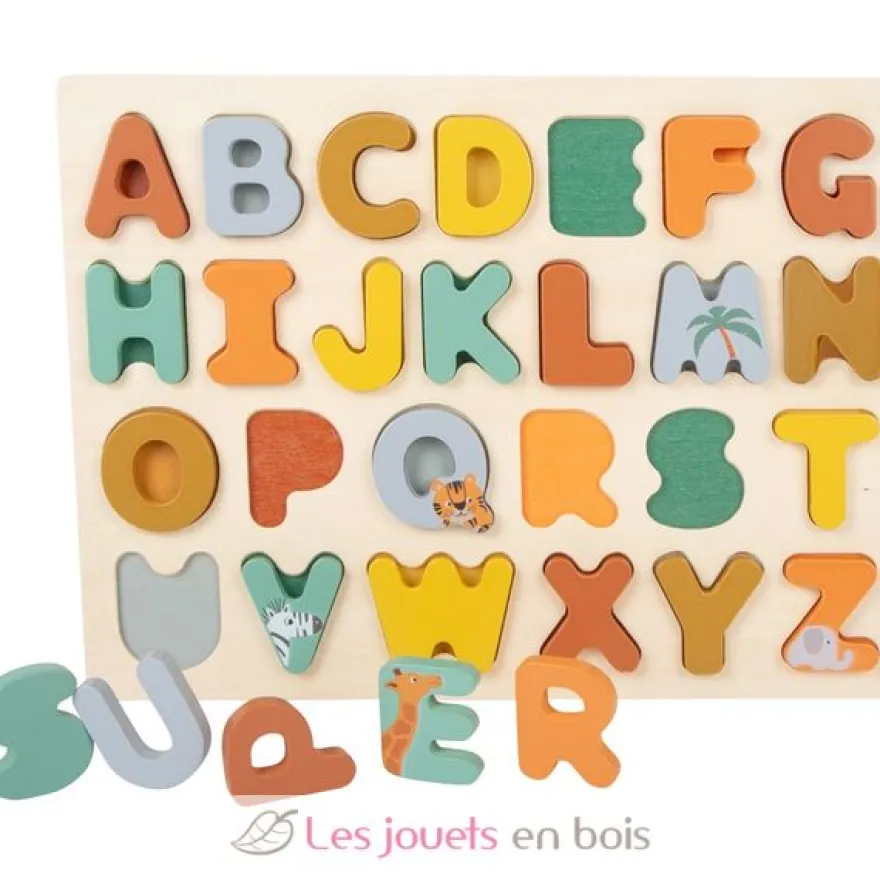 Puzzle ABC Safari - Small Foot company
