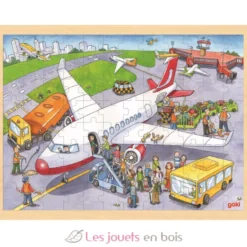 Puzzle A l'aéroport - Goki