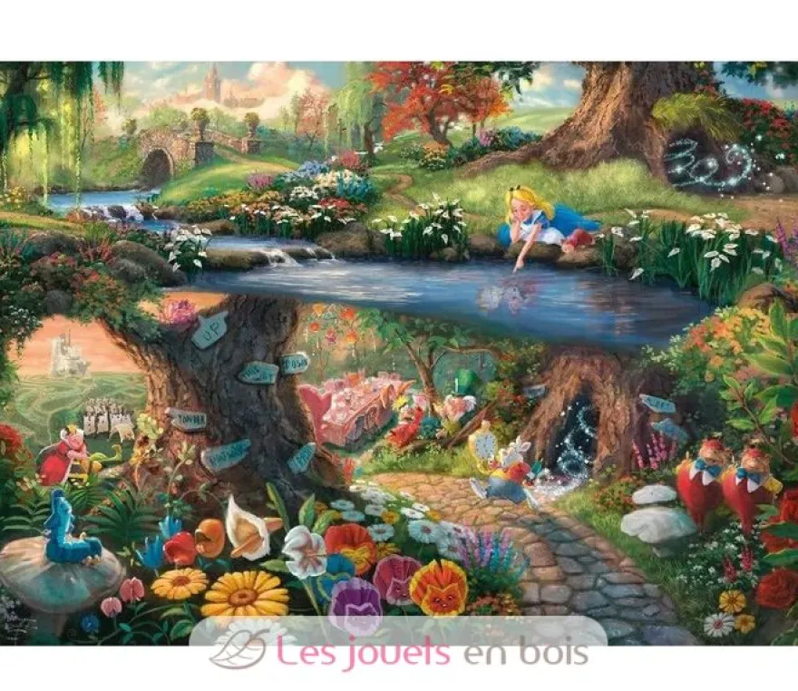 Puzzle Alice aux pays des merveilles 1000 pcs - Schmidt Spiele