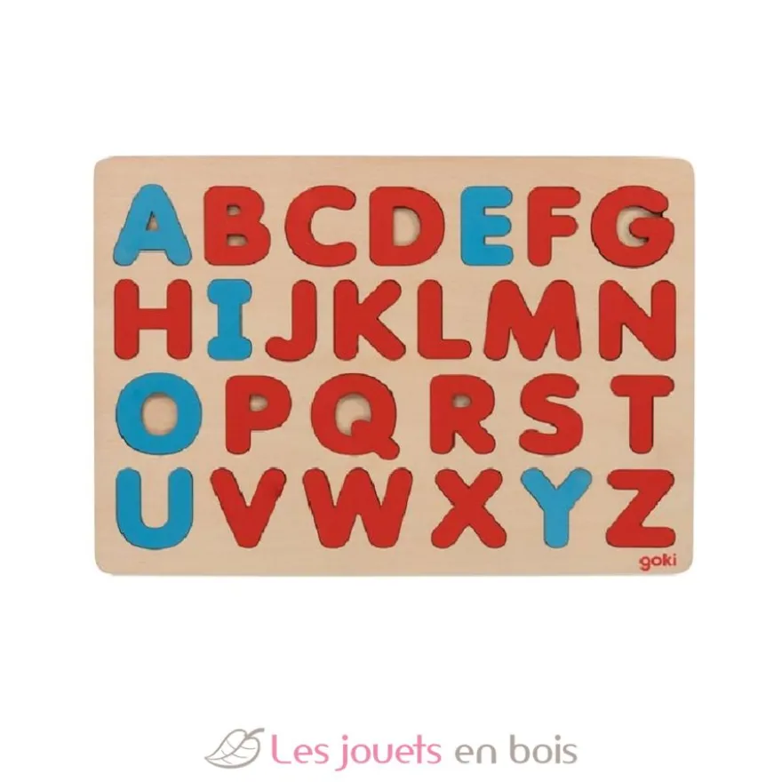 Puzzle alphabet, méthode Montessori - Goki