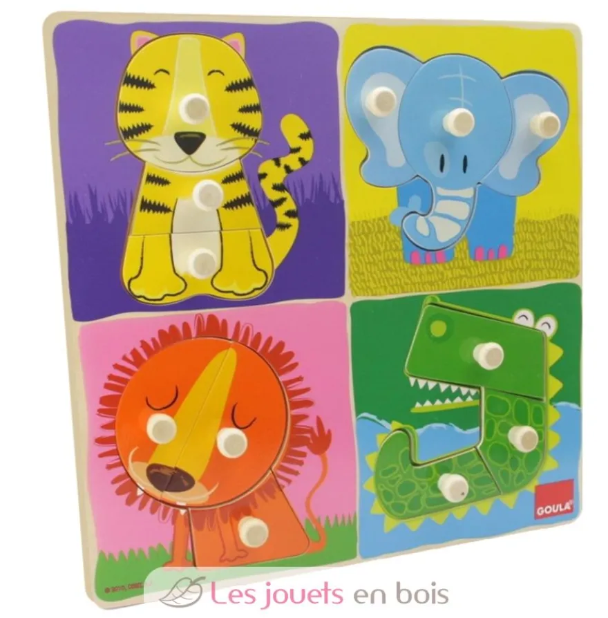 Puzzle animaux Jungle - Goula