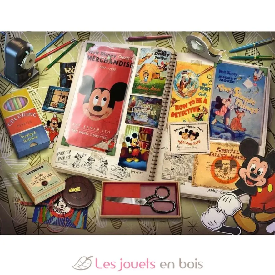 Puzzle Anniversaire Mickey 1950 - 1000 Pcs - Ravensburger