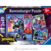 Puzzle Appel à tous les Batwheels 3x49 pcs - Ravensburger