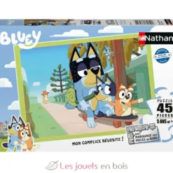 Puzzle Après-midi en famille Bluey 45 pcs - Nathan