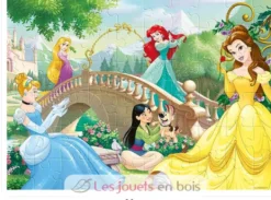 Puzzle Après-midi entre princesses Disney 60 pcs - Nathan