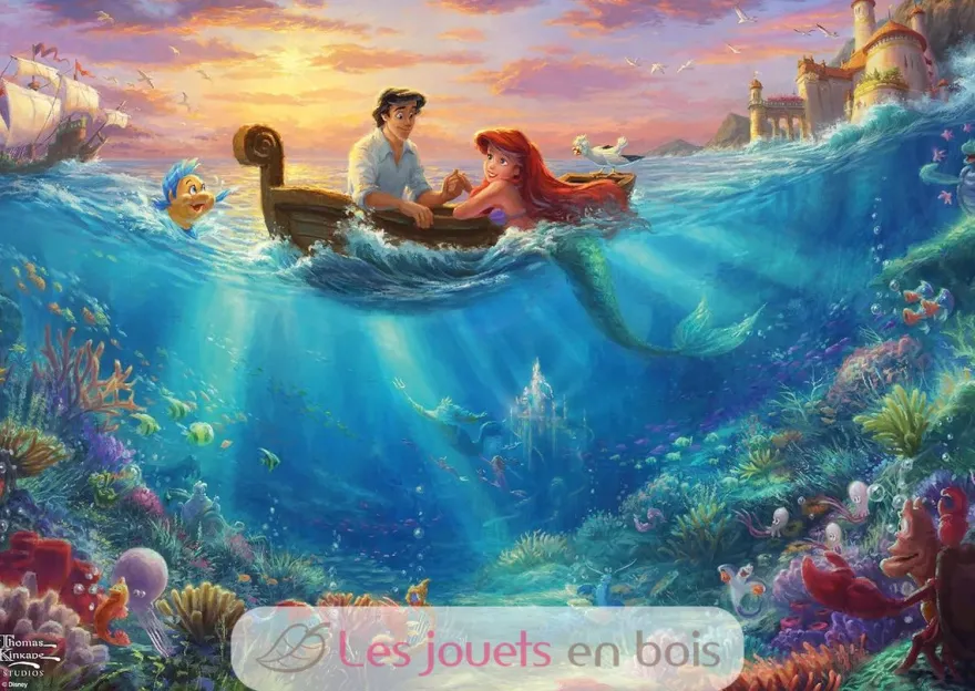 Puzzle Ariel la petite sirène 500 pcs - Schmidt Spiele